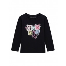 GUESS μπλούζα παιδική K5YI07K6YW4-JBLK μαυρή